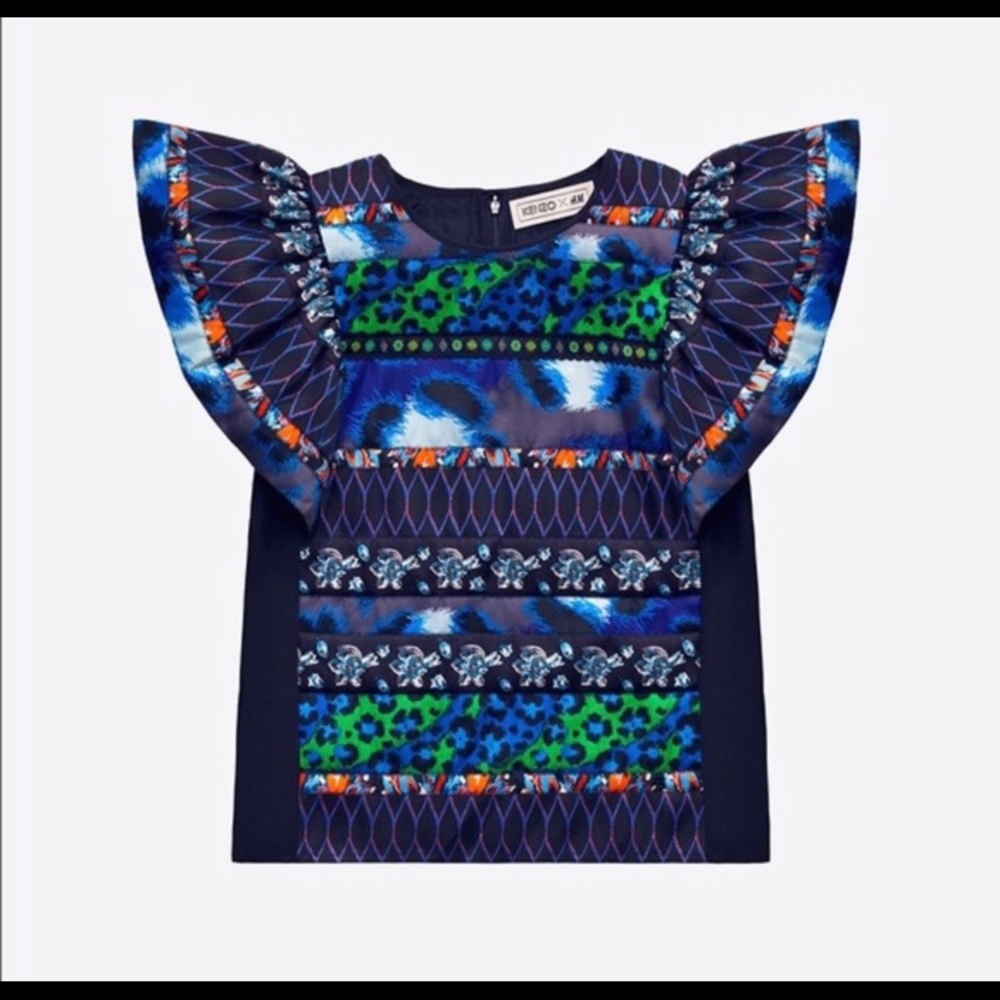 NWT Kenzo X H&M Collaboration Top